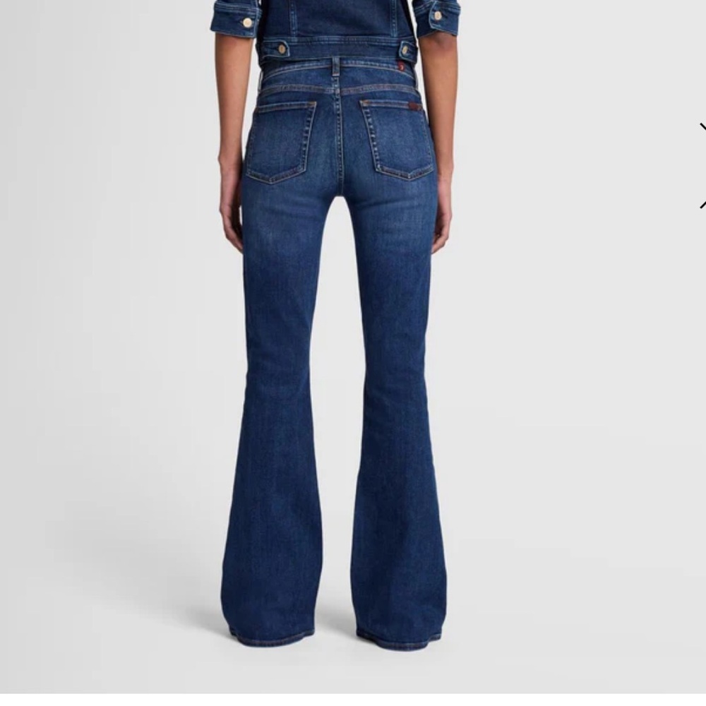 High waist Ali 7 for all mankind jeans. NWT!    32” inseam. Smoke free home. - Picture 7 of 7